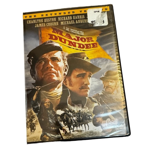 NEW! MAJOR DUNDEE Charlton Heston James Coburn restored masterpiece NWT DVD - Picture 1 of 4
